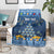 Personalised Jewish Hanukkah Xmas Blanket Merry Chrismukkah