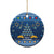 Personalised Jewish Hanukkah Xmas Ceramic Ornament Merry Chrismukkah - Wonder Print Shop