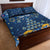 Personalised Jewish Hanukkah Xmas Quilt Bed Set Merry Chrismukkah - Wonder Print Shop