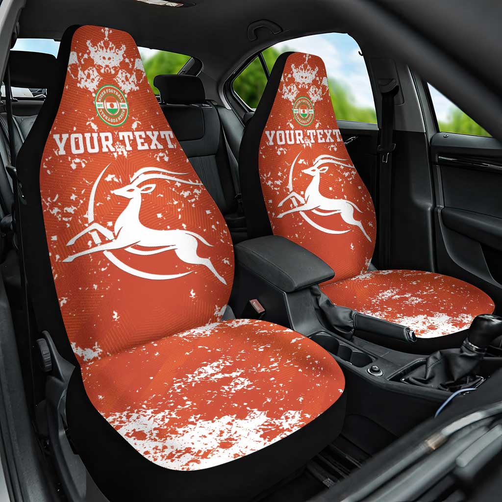 Custom Niger Football Car Seat Cover Go Menas