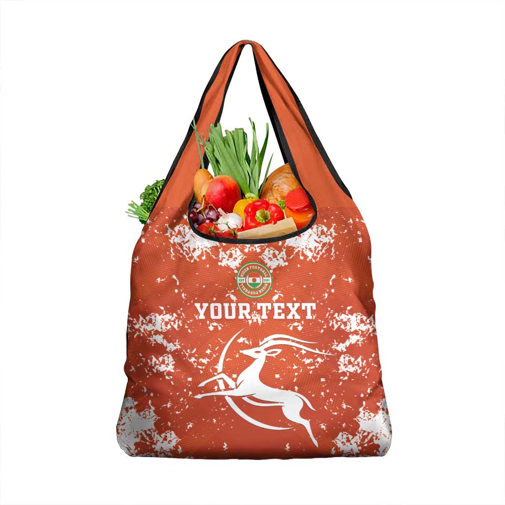 Custom Niger Football Grocery Bag Go Menas