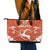 Custom Niger Football Leather Tote Bag Go Menas - Wonder Print Shop