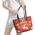 Custom Niger Football Leather Tote Bag Go Menas - Wonder Print Shop