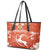 Custom Niger Football Leather Tote Bag Go Menas - Wonder Print Shop