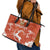 Custom Niger Football Leather Tote Bag Go Menas - Wonder Print Shop