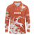 Custom Niger Football Long Sleeve Polo Shirt Go Menas - Wonder Print Shop