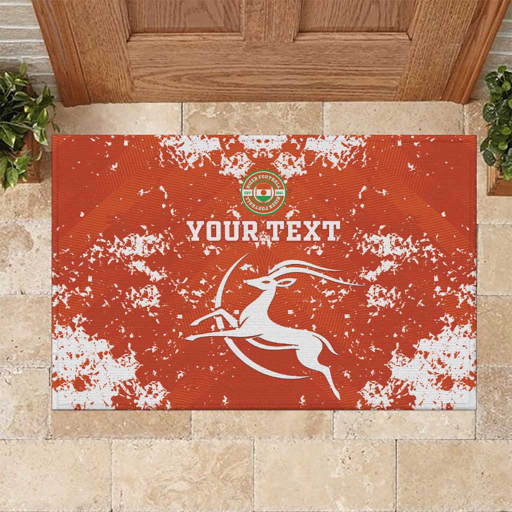 Custom Niger Football Rubber Doormat Go Menas