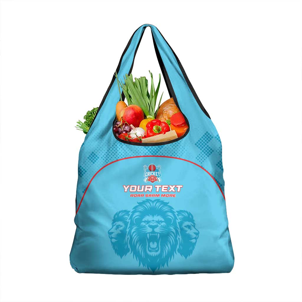 Custom South Africa Pretoria Cricket Grocery Bag Roar Saam More - This Is Pretoria