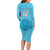 Custom South Africa Pretoria Cricket Long Sleeve Bodycon Dress Roar Saam More - This Is Pretoria - Wonder Print Shop