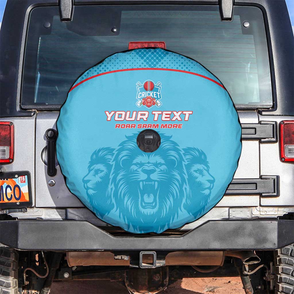 Custom South Africa Pretoria Cricket Spare Tire Cover Roar Saam More - This Is Pretoria