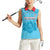 Custom South Africa Pretoria Cricket Women Sleeveless Polo Shirt Roar Saam More - This Is Pretoria