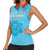 Custom South Africa Pretoria Cricket Women Sleeveless Polo Shirt Roar Saam More - This Is Pretoria