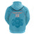 Custom South Africa Pretoria Cricket Zip Hoodie Roar Saam More - This Is Pretoria