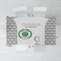 Comoros Football Tablecloth Go Champions White Les Coelacantes - Wonder Print Shop
