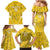 Custom Gabon Football Family Matching Mermaid Dress and Hawaiian Shirt Go Panthers