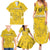 Custom Gabon Football Family Matching Summer Maxi Dress and Hawaiian Shirt Go Panthers