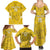 Custom Gabon Football Family Matching Summer Maxi Dress and Hawaiian Shirt Go Panthers