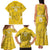 Custom Gabon Football Family Matching Tank Maxi Dress and Hawaiian Shirt Go Panthers