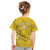 Custom Gabon Football Kid T Shirt Go Panthers