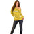 Custom Gabon Football Off Shoulder Sweater Go Panthers