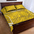 Custom Gabon Football Quilt Bed Set Go Panthers - Wonder Print Shop