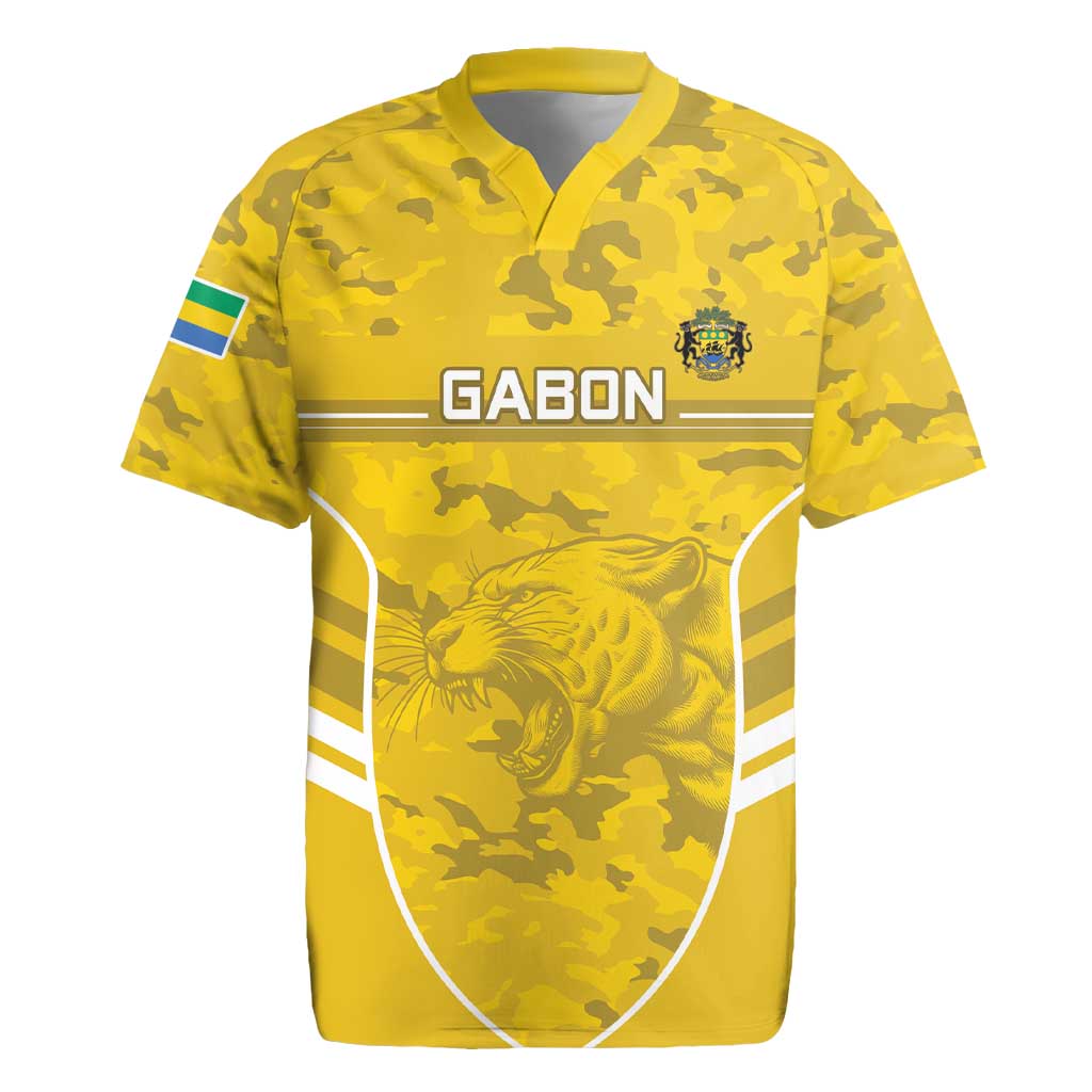 Custom Gabon Football Rugby Jersey Go Panthers - Wonder Print Shop