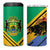 Gabon Black Panther 4 in 1 Can Cooler Tumbler Coat Of Arms