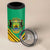 Gabon Black Panther 4 in 1 Can Cooler Tumbler Coat Of Arms