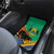 Gabon Black Panther Car Mats Coat Of Arms