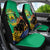 Gabon Black Panther Car Seat Cover Coat Of Arms