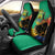 Gabon Black Panther Car Seat Cover Coat Of Arms