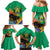 Gabon Black Panther Family Matching Mermaid Dress and Hawaiian Shirt Coat Of Arms