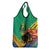 Gabon Black Panther Grocery Bag Coat Of Arms