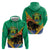 Gabon Black Panther Hoodie Coat Of Arms