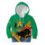 Gabon Black Panther Kid Hoodie Coat Of Arms