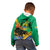 Gabon Black Panther Kid Hoodie Coat Of Arms