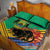 Gabon Black Panther Quilt Bed Set Coat Of Arms - Wonder Print Shop