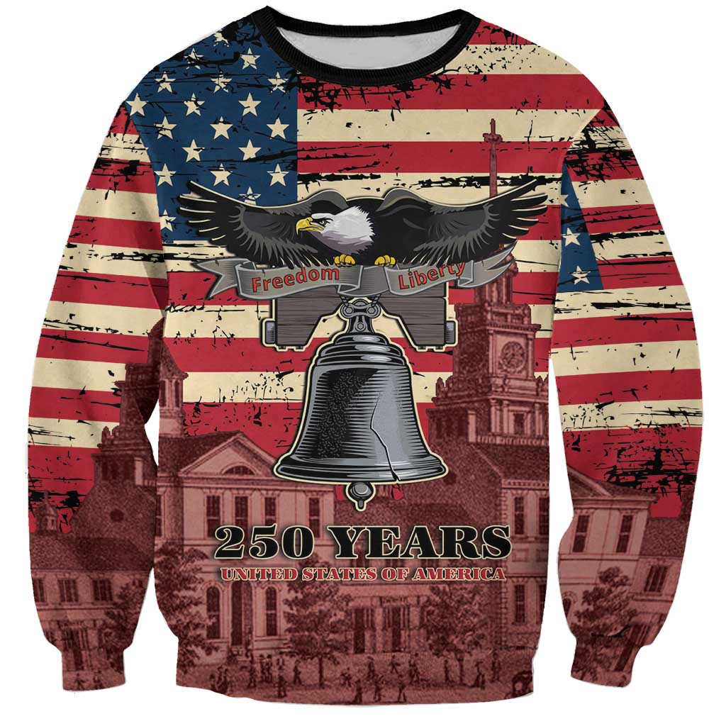 Liberty Bell 250 Years Sweatshirt United States of America