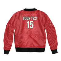 Custom Morocco Football Bomber Jacket Dima Maghrib