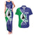 Lesotho Is In My DNA Couples Matching Tank Maxi Dress and Hawaiian Shirt Lesotho Map and Coat Of Arms