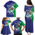 Lesotho Is In My DNA Family Matching Puletasi and Hawaiian Shirt Lesotho Map and Coat Of Arms