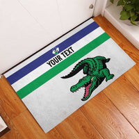 Custom Lesotho Football Rubber Doormat Likuena For Victory