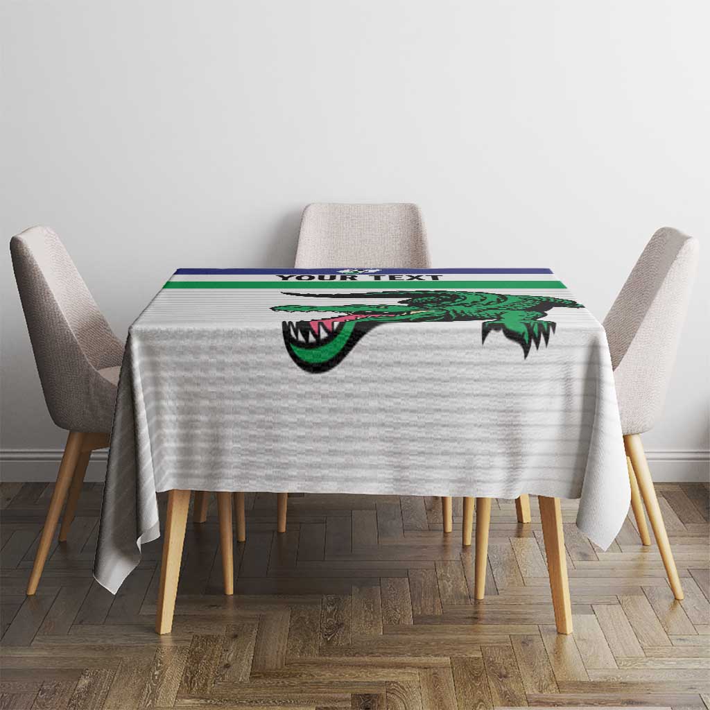 Custom Lesotho Football Tablecloth Likuena For Victory