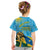 Personalized Rwanda Independence Day Kid T Shirt Coat Of Arms Imigongo Pattern