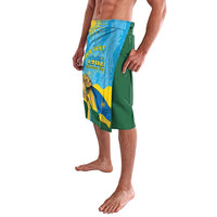 Personalized Rwanda Independence Day Lavalava Coat Of Arms Imigongo Pattern