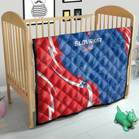 Slovakia Football Quilt Come On Sokoli - Wonder Print Shop