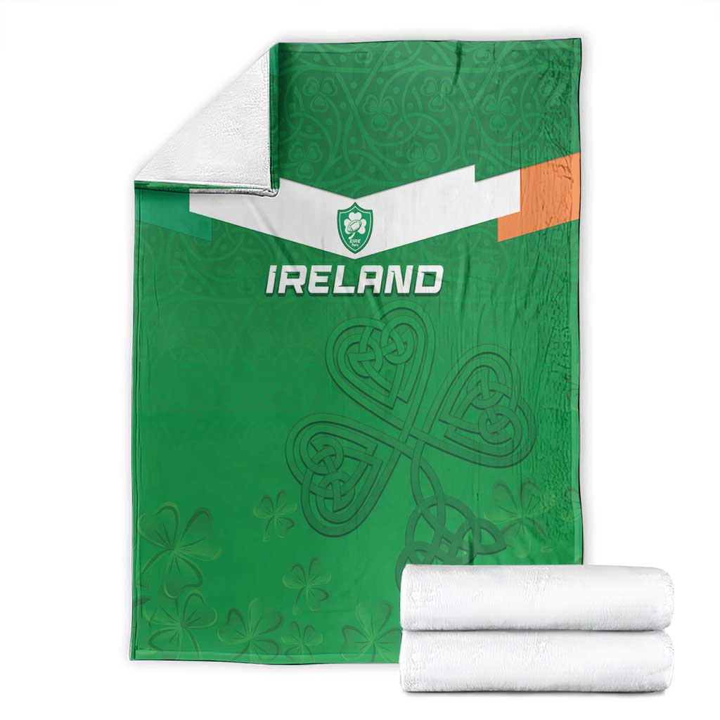 Ireland Rugby Blanket Celtics Shamrock - Wonder Print Shop