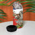 Pura Vida Costa Rica Sloth 4 in 1 Can Cooler Tumbler Tropical Flowers Flag Color - Wonder Print Shop