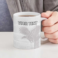 Custom Tunisia Football Ceramic Mug White Eagles of Carthage - Wonder Print Shop