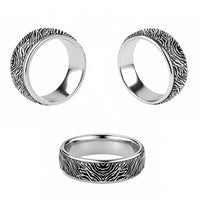African Zebra Skin Pattern Classic Ring - Wonder Print Shop